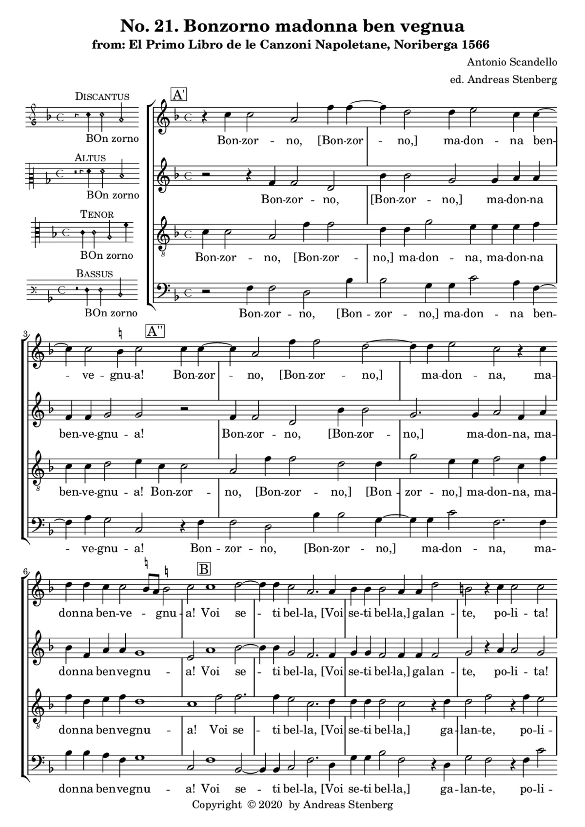 Bonzorno Madonna - Page 1
