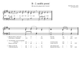 B - 2. neděle postní