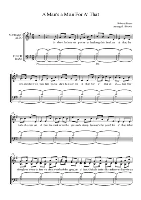 A man's a man for a' that