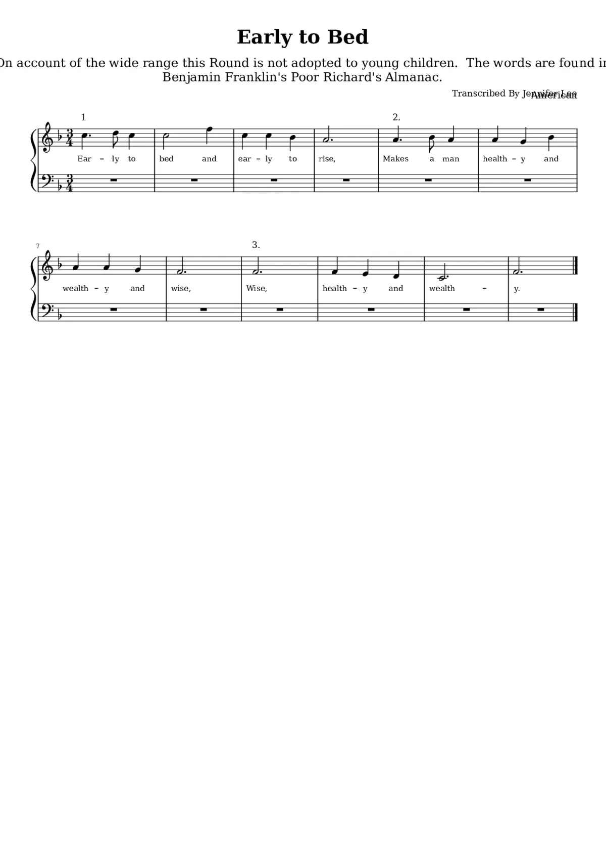 Early to bed - Page 1