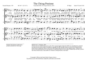 The Dying Penitent