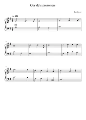 Cor dels presoners - Beethoven