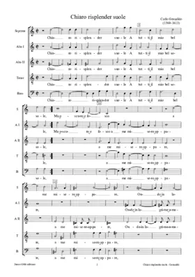 Chiaro risplender suole