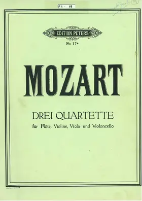 Drei Quartette