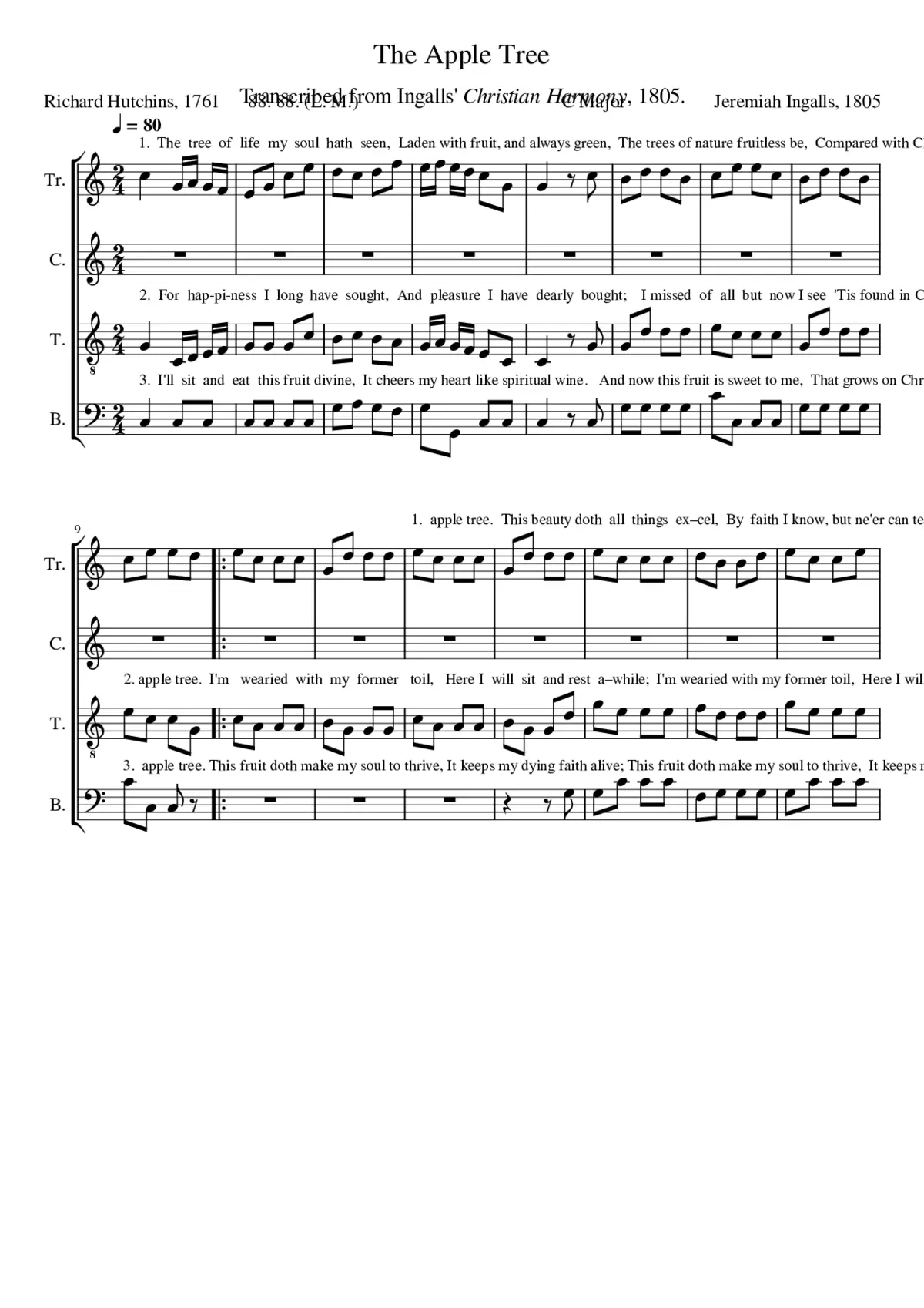 The Apple Tree - Page 1