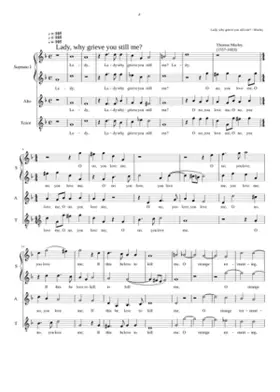 Lady why grieve you still me