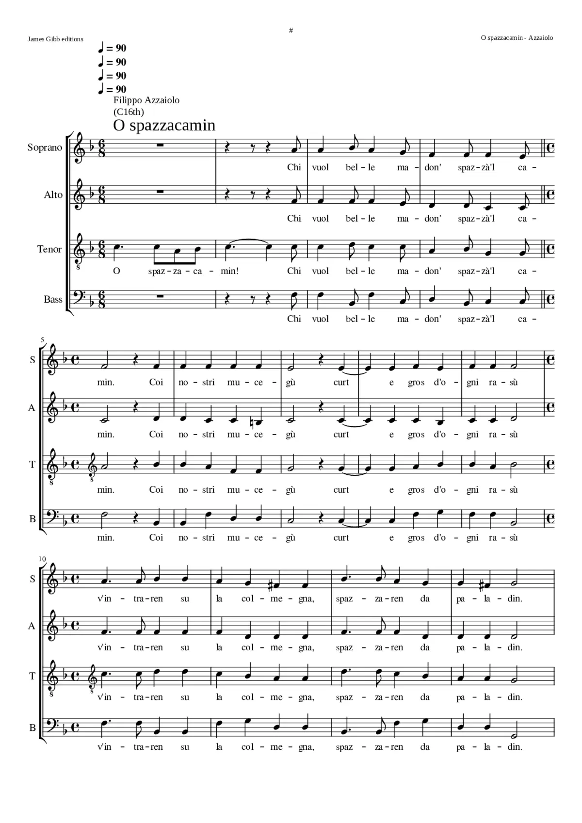 O spazzacamin - Page 1