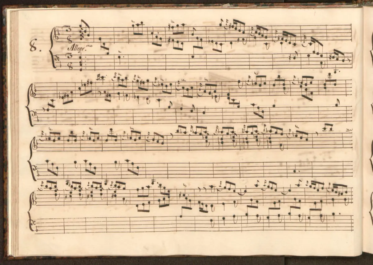 Keyboard Sonata in G minor - Page 1