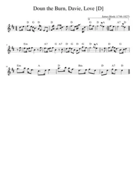 Doun the Burn Davie Love