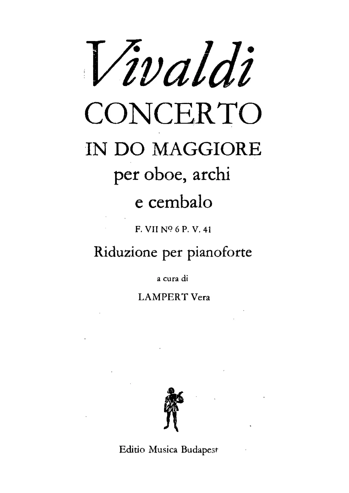 Oboe Concerto in C major - Page 1