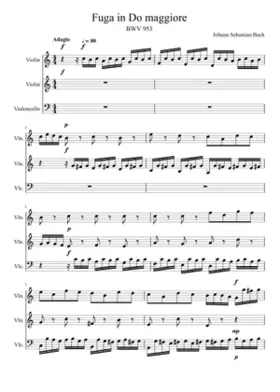 Fugue in C major BWV 953