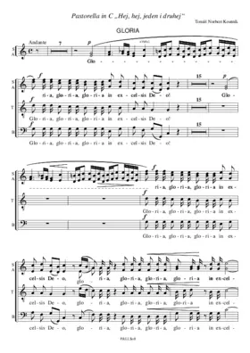 Pastorella: Hej, hej, jeden i druhej