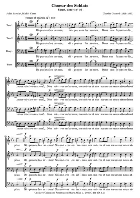 Chœur des soldats (from Faust)