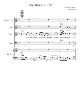 Ecce nunc benedicite