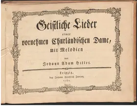 17 Geistliche Lieder