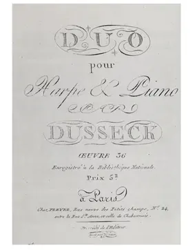 Duet for Harp and Piano