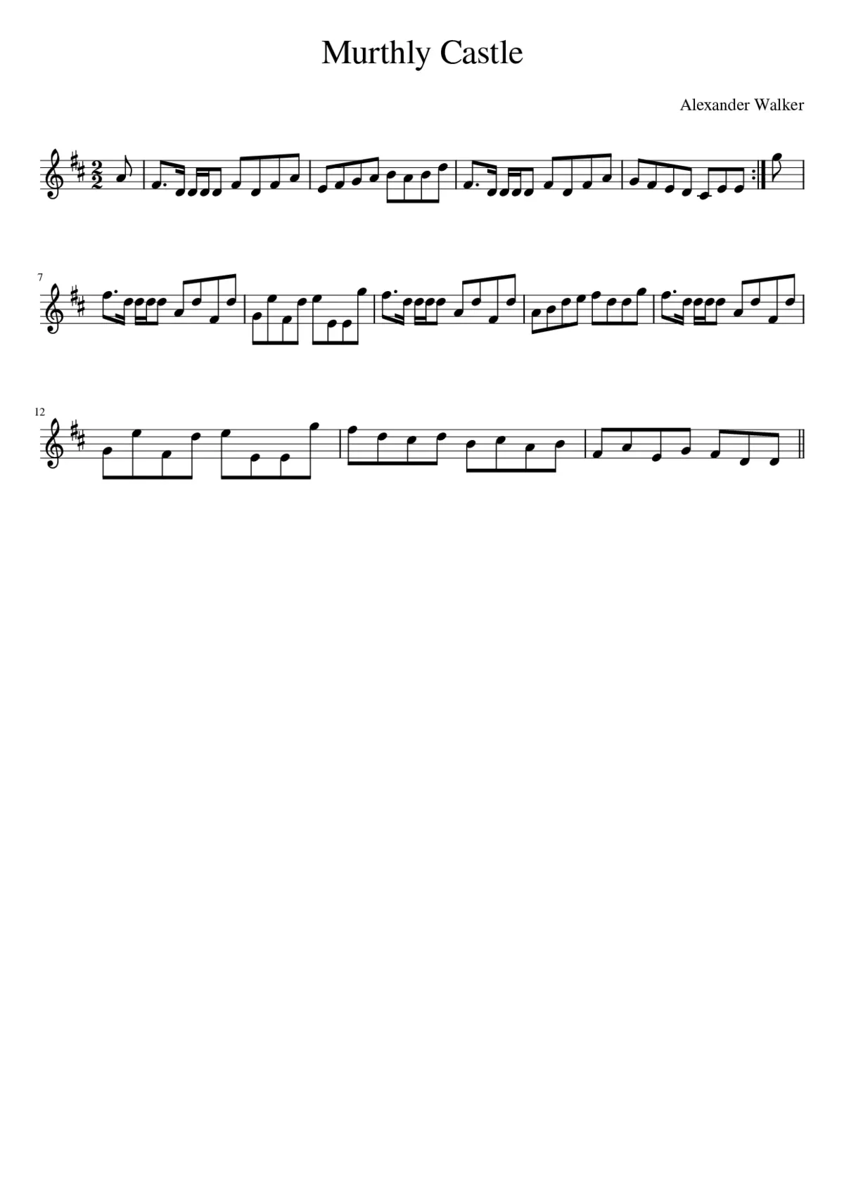 Murthly Castle - Page 1