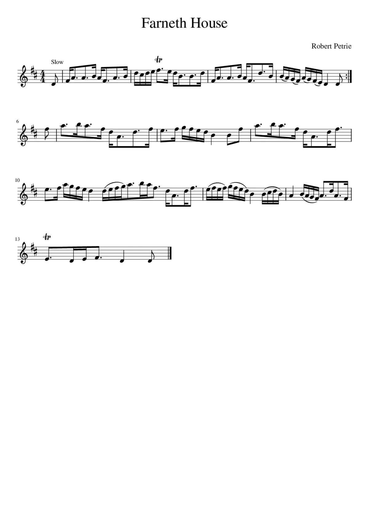 Farneth House - Page 1