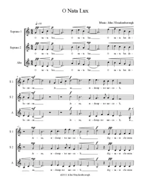 O Nata Lux