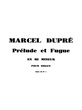 3 Preludes and Fugues