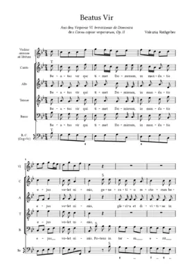 Beatus Vir, Op. II, No. 37