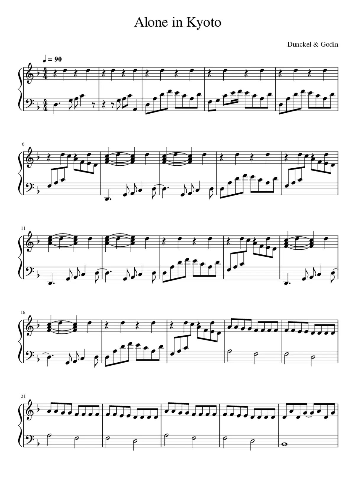 alone in kyoto - Page 1