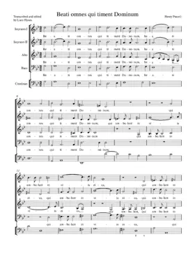 Beati omnes qui timent Dominum