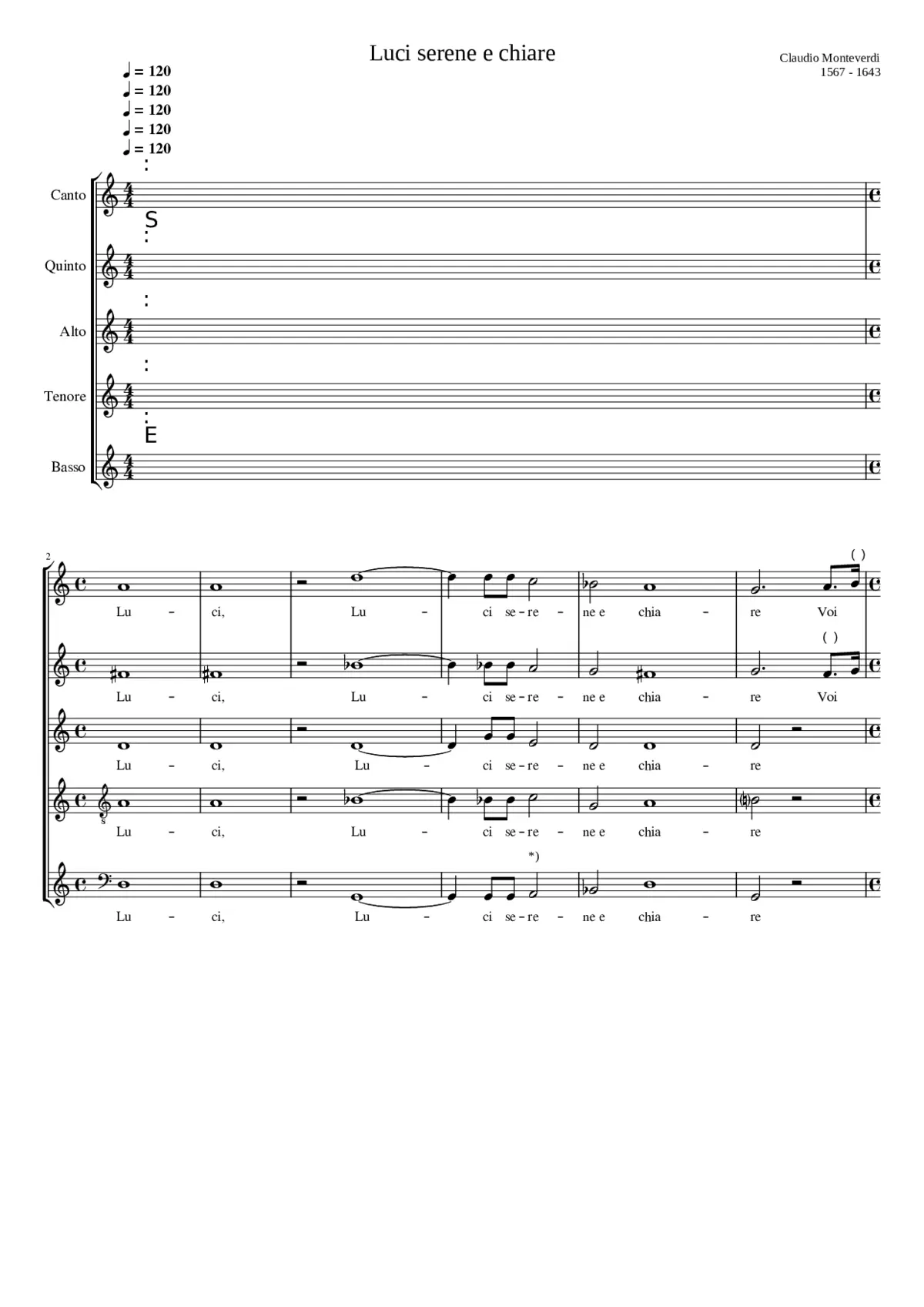 Luci serene e chiare - Page 1