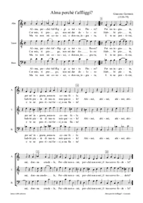 Alma perchè t'affliggi?