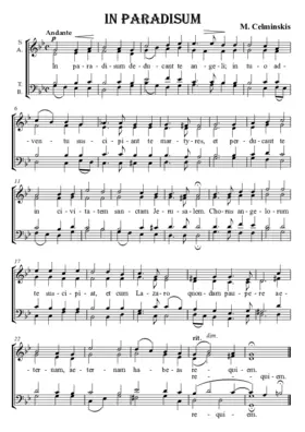 In paradisum