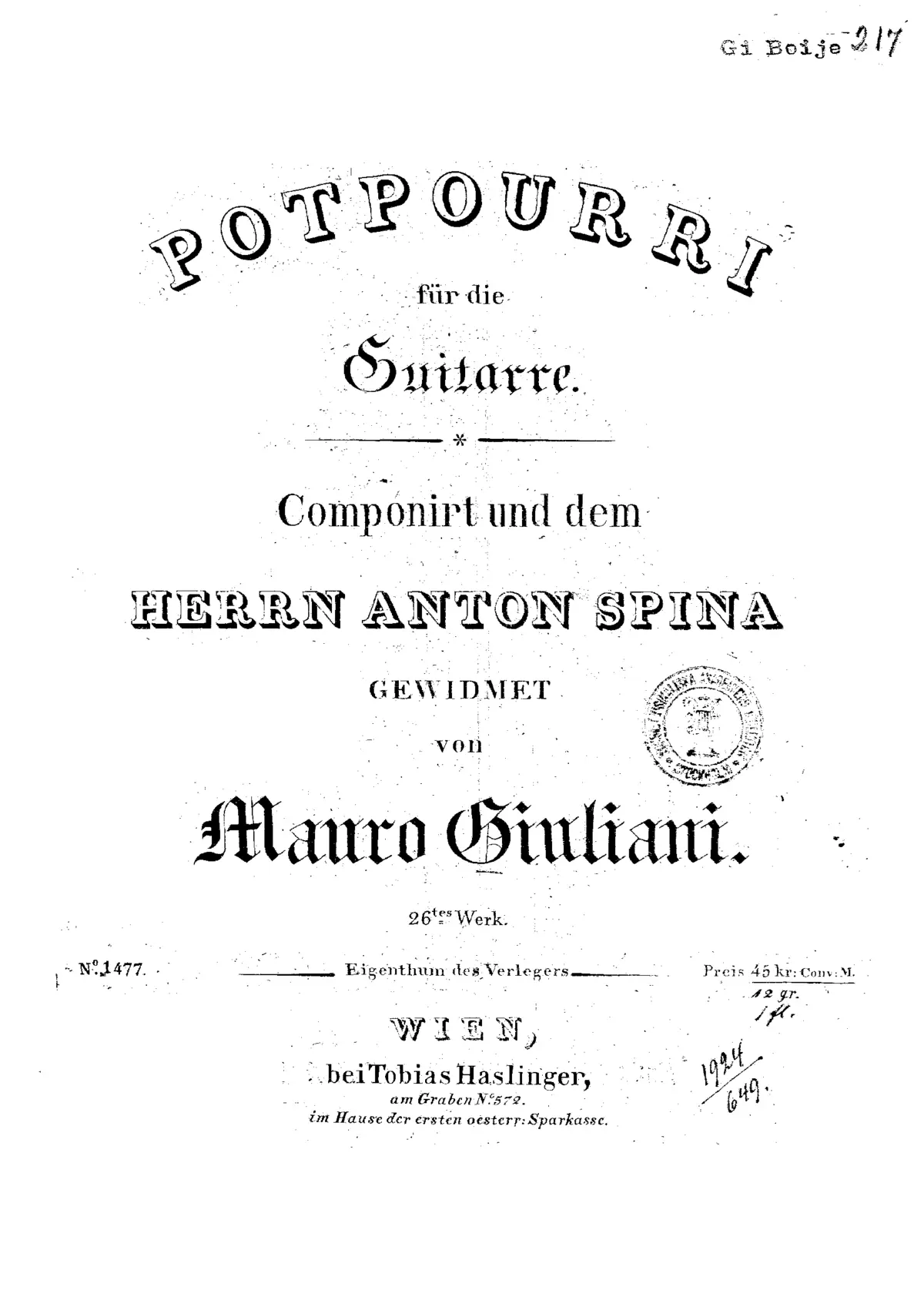 Pot-Pourri - Page 1