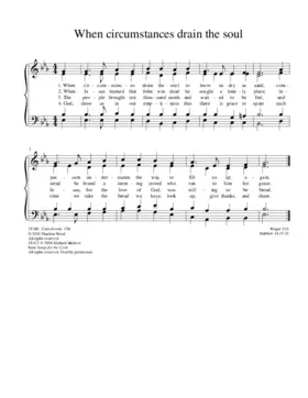 When circumstances drain the soul