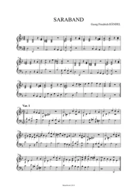 Suite in D minor HWV 437