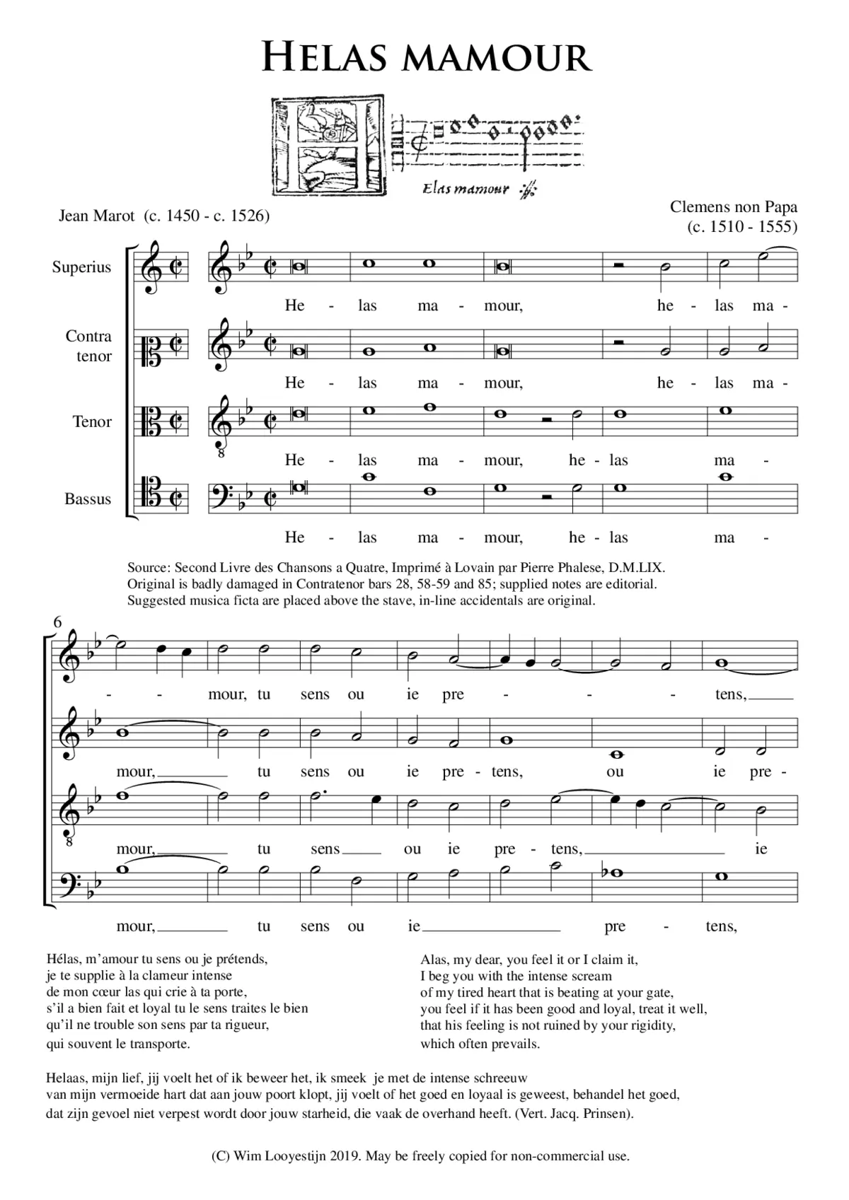 Helas mamour - Page 1