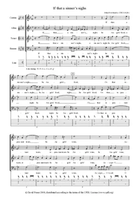 If that a sinner's sighs be Angels' food