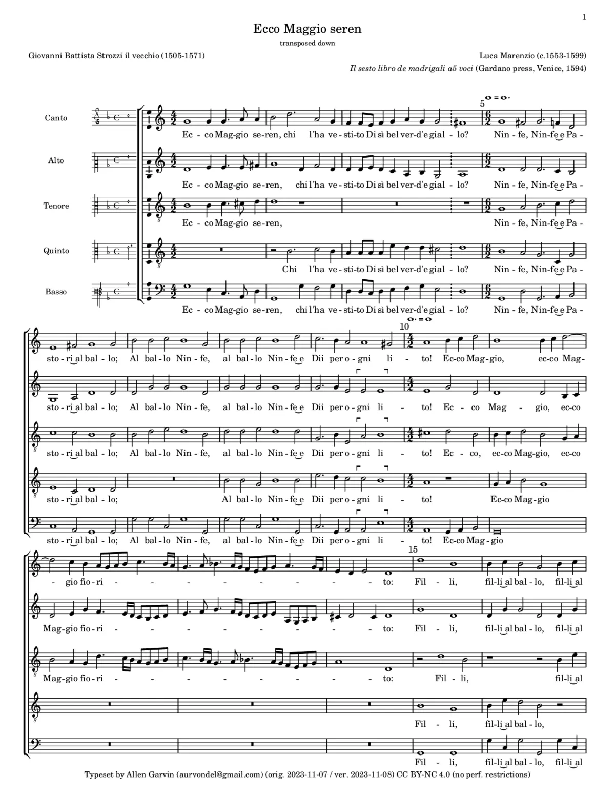 Ecco Maggio seren - Page 1
