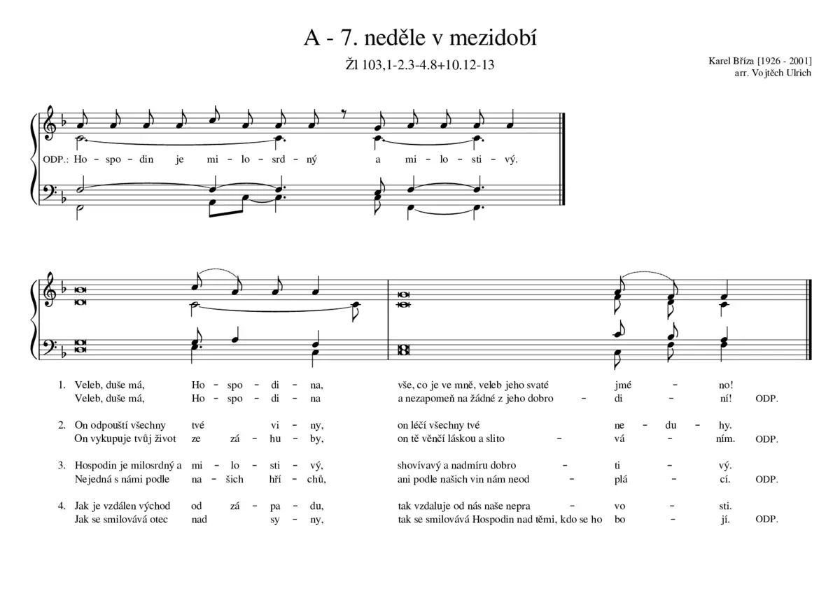 A - 7. neděle v mezidobí - Page 1