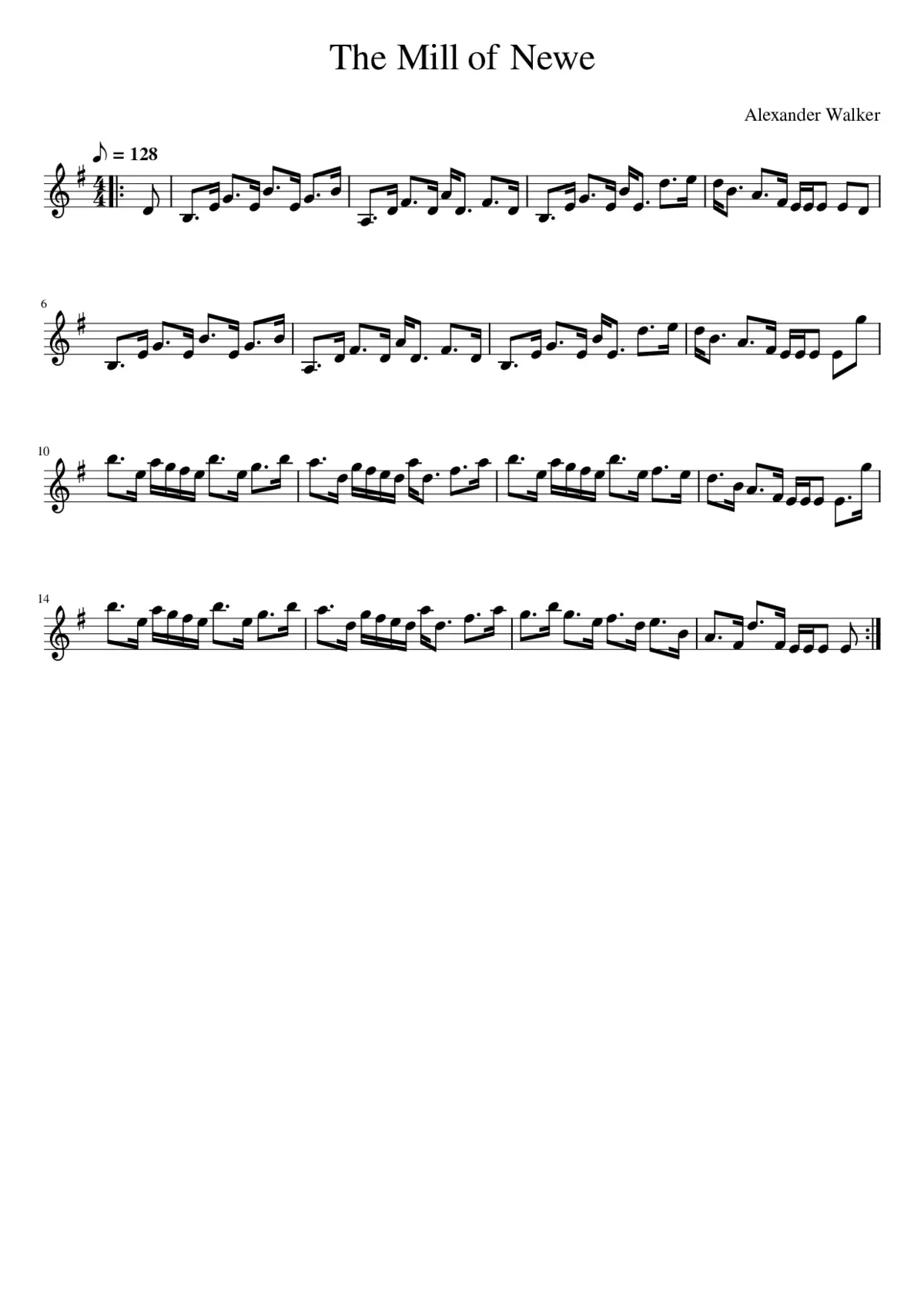 The Mill of Newe - Page 1