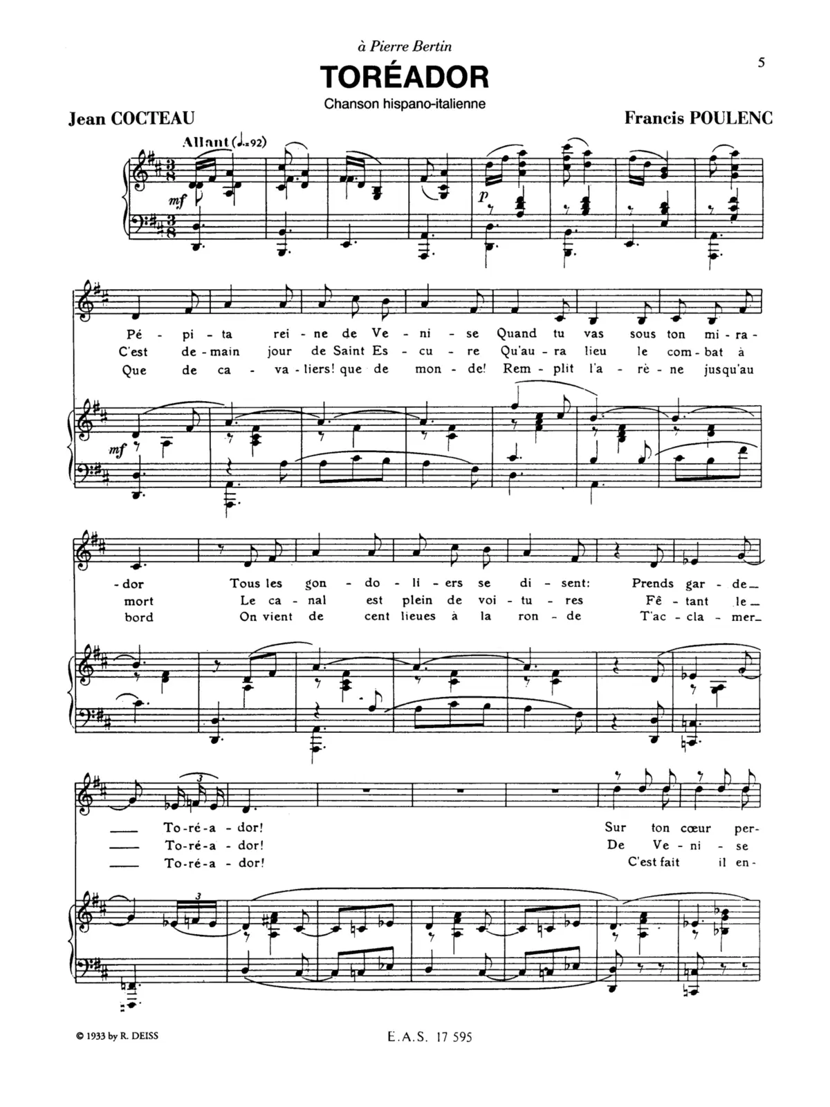 Toréador - Page 1