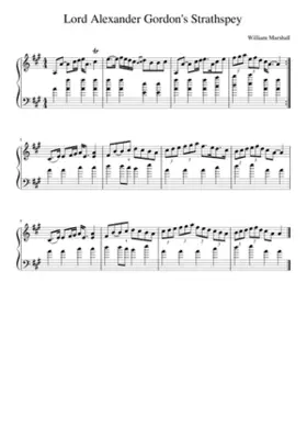 Lord Alexander Gordon's Strathspey