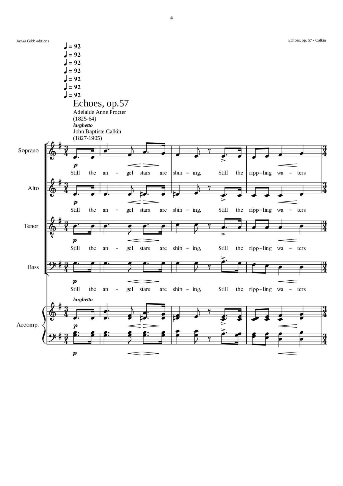 Echoes - Page 1