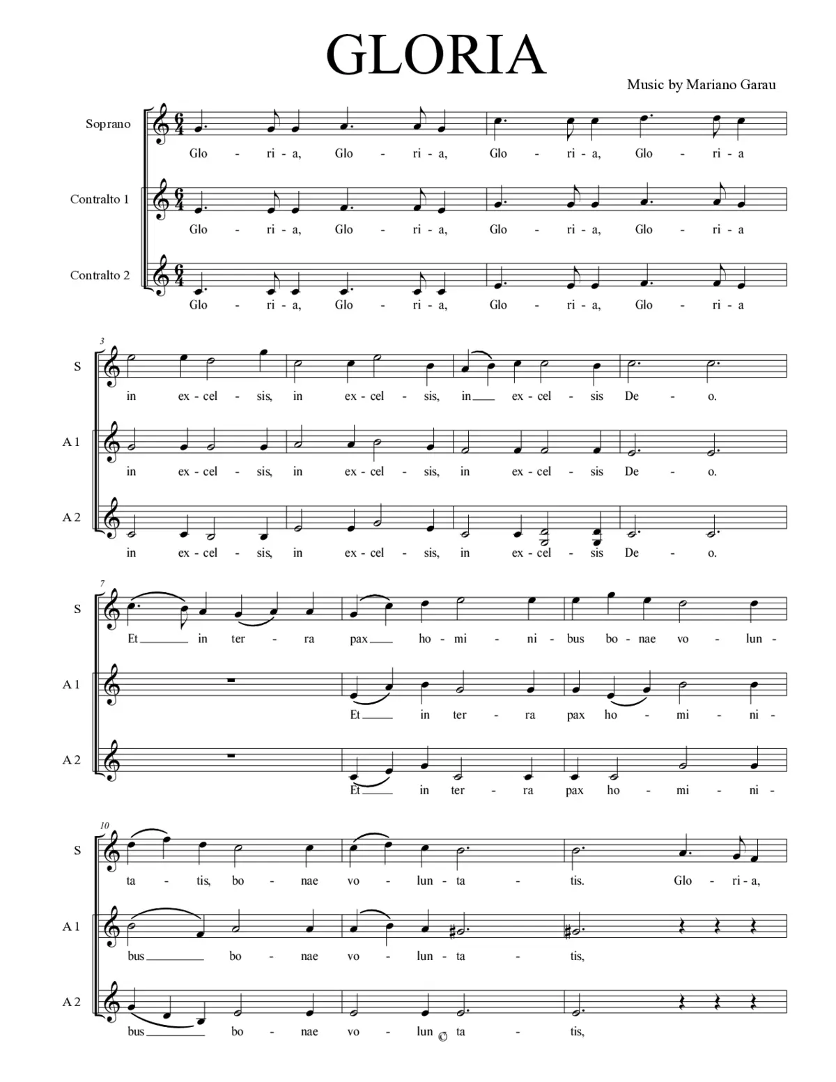 Gloria 2024 - Page 1