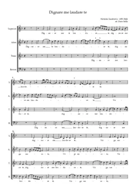 Dignare me laudare te