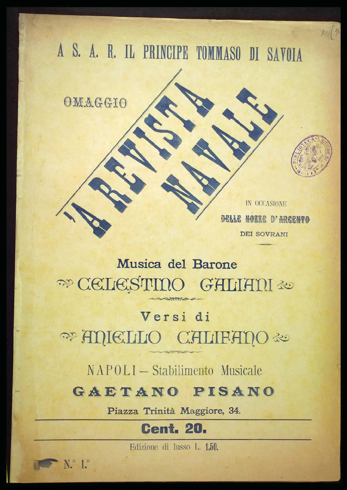 'A revista navale - Page 1
