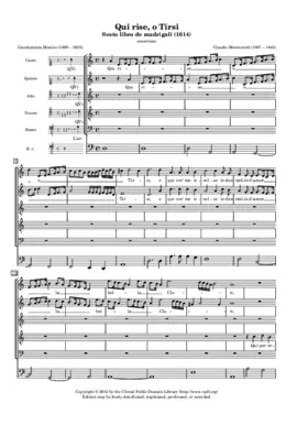Qui rise, O Tirsi