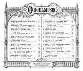 24 Canonische Choral-Vorspiele