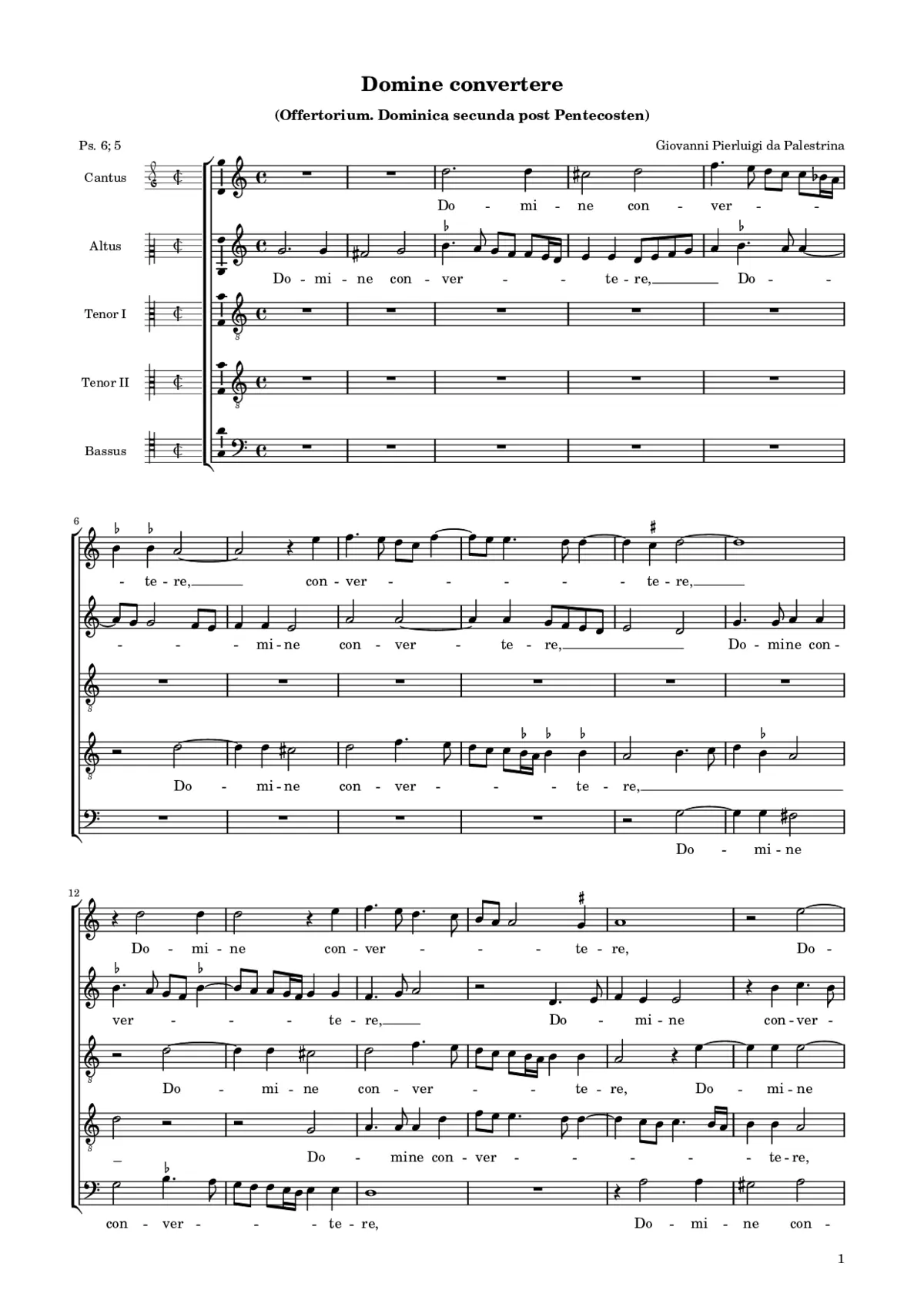 Domine convertere - Page 1