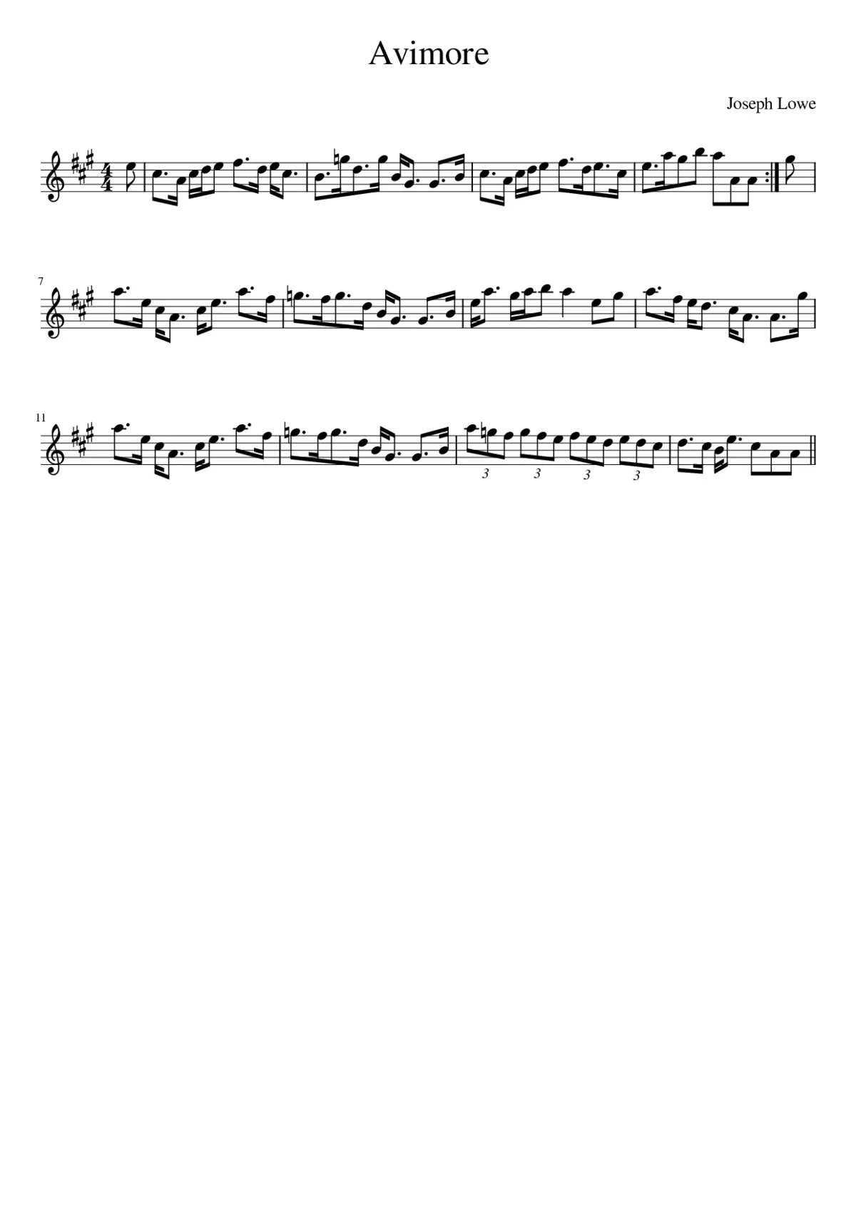 Avimore - Page 1