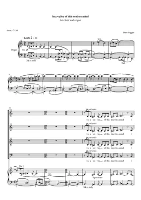 In a valley of this restless mind