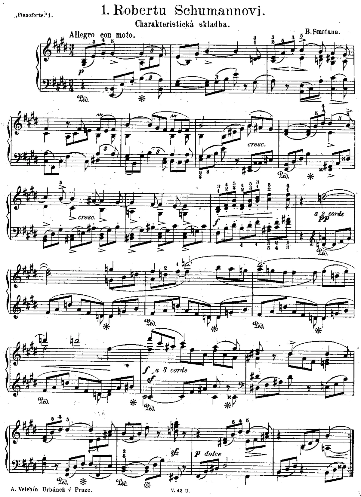 3 Album Leaves, Op.3 - Page 1